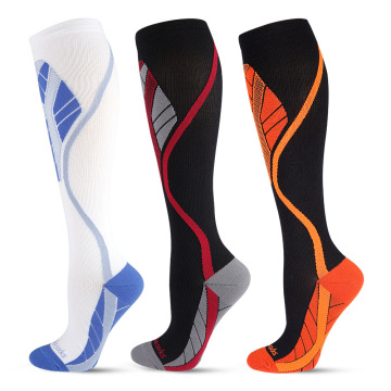 Custom Logo Professional Outdoor Cycling Sports Compression Socks for Men