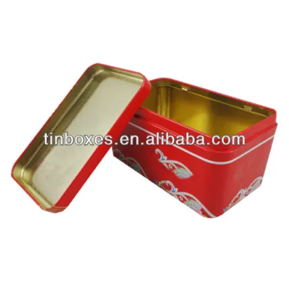 chinese rectangular metal tin , metal tin can ,metal tin box
