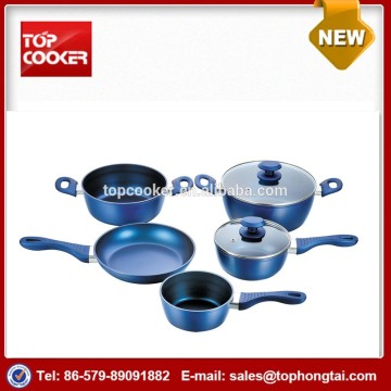 Aluminum Forged Cookware Set With Induction Bottom