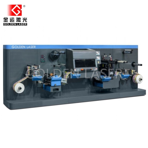 Roll to Roll Label Laser Die Cutting Machine