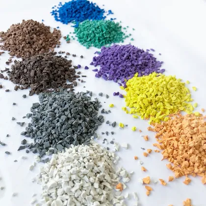 Guangzhou Factory EPDM Rubber Granules for Sports Grounds
