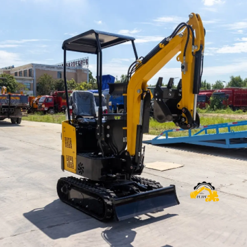 Nuovo design swing boom mini crawler escavatore con motore Euro5 EPA