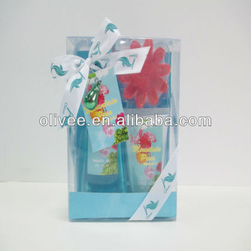liquid shower soap bah set for sale