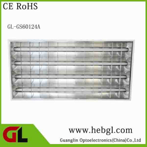 T8 Fluorescent Grille Ceiling Light Fixture Grille, High Quality T8 Fluorescent Grille Ceiling