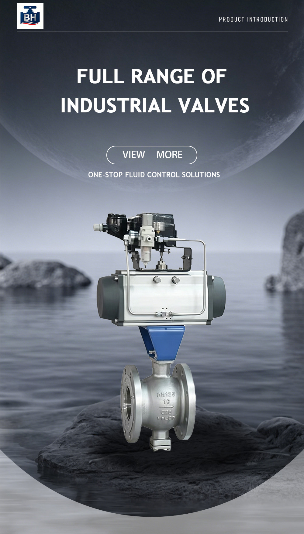 12.Pneumatic V-type Control Ball Valve 000