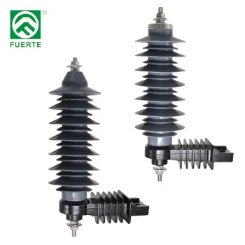 Zinc Oxide Polymer Lightning Arrester with Earthing Lead Without Gap