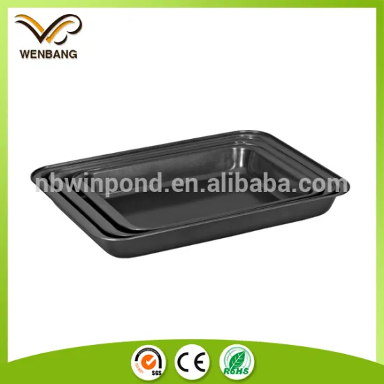 0.4mm flat logo printing cake tray baking