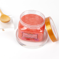 Natural Strawberry Unrefined Salt Cream Shea Body Scrub