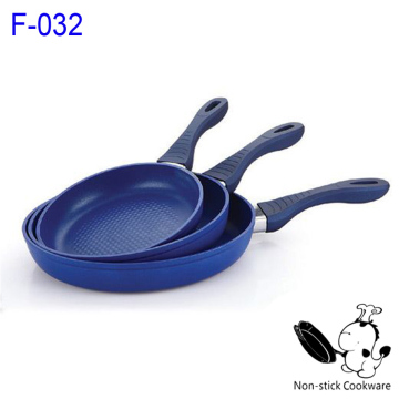 2014 promotional 3pcs forged teflon coating nonstick induction frypan set