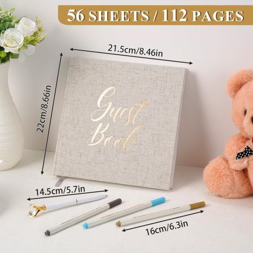 Linen Guest Book Personalized Custom Linen Wedding Guest Book Factory