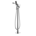 Silver Standing Bath Faucet