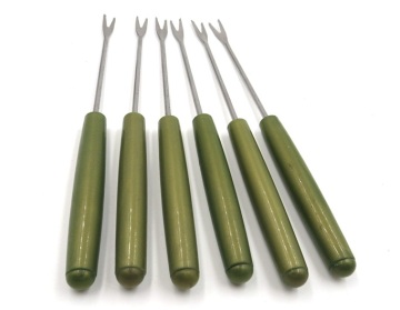 PP handle stainless steel fruit fork