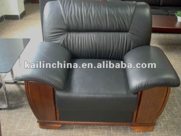 KL-S031 factory directly sell latest office furniture custom made products OEM office leather sofa set design