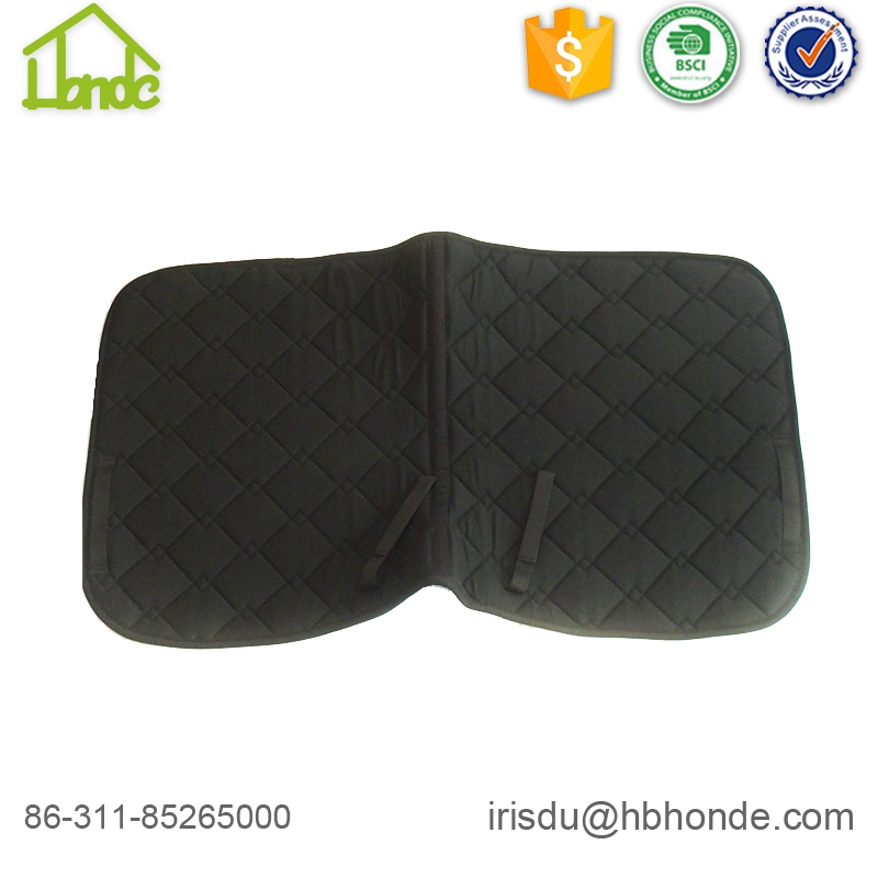 Polyester Filling Polycotton Lining Horse Riding Saddle Pad