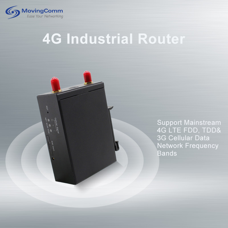 Mini networking Modem Modbus RS485 4G Router M2M