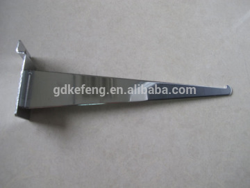 Foshan city of China factory made slatwall board universal straight metal display bracket KF-C002