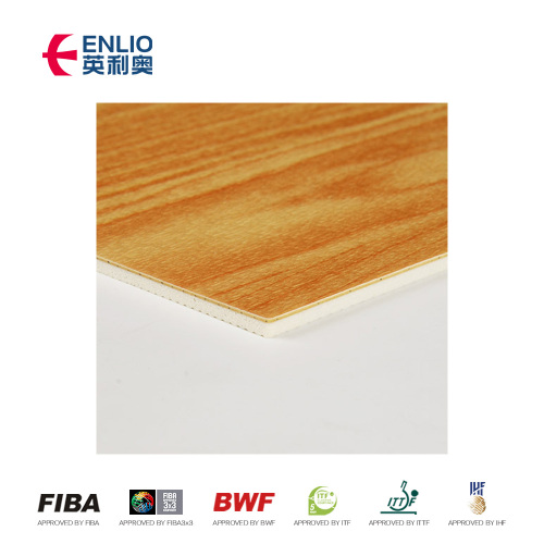 2021 Indoor 4,5 mm Professionele PVC &amp; Vinyl Basketball Sports Flooring