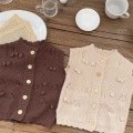 Children's Sleeveless Knitted Sweaters On Sale