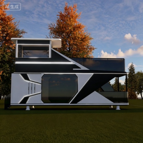 ‌Portable Commercial Kiosk for SaleCustomizable Outdoor Food Truck Stall & Pop-up Shop CE Certified Prefabricated Building