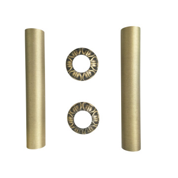 Antique Brass Finish Sleeve for Cast Iron Radiator Valves