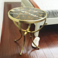 Indoor leisure stainless steel side table