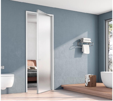Customized Aluminum Toilet Doors for Bathroom Soundproof Decoration