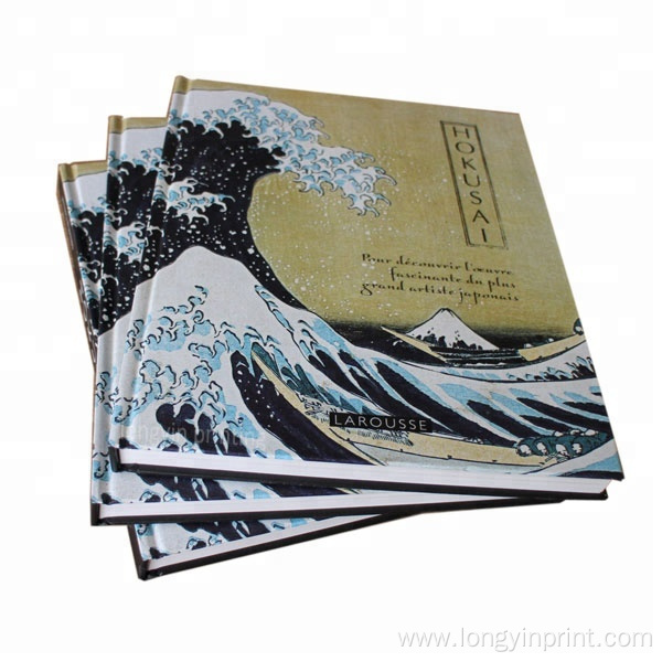 Cheap printing high quality custom hardcover book