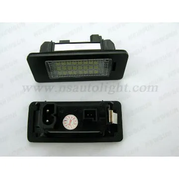 E39 E46 LED License Plate Lamp, E60 E82 E84 LED License Light E90 E91