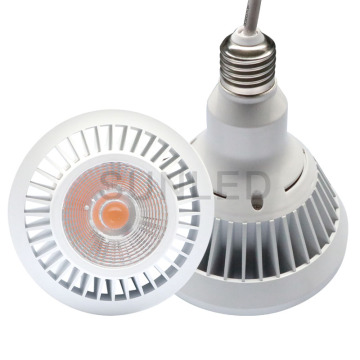 Spotlight de 24 W COB: PAR38 LED Spotlight Shop Lighting E27 AC 220V