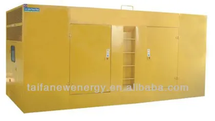 Soundproofing generation diesel shangchai brand with ISO certificate