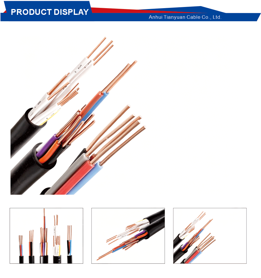 Control Cable with Copper Conductor