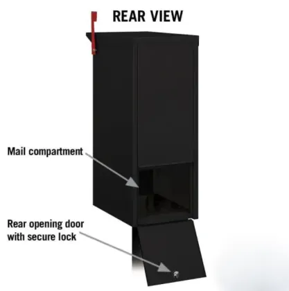 OEM Custom Aluminum Bending Smart Mail Package Box