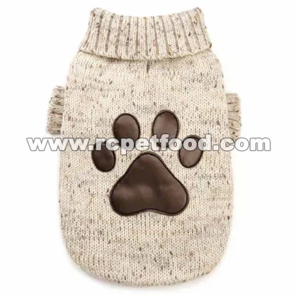 pet designer dog clothes with leather claws