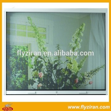 Aluminium Profile Fly Screen With Roller Fiberglass Insect Screen