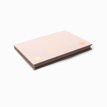Custom Pink Empty Palette Eyeshadow Packaging Paper Box