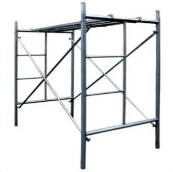 Q345 3'9"w * 6'4"h Powder Coating, Painting Frame Scaffolding For Large - Scale Construction
