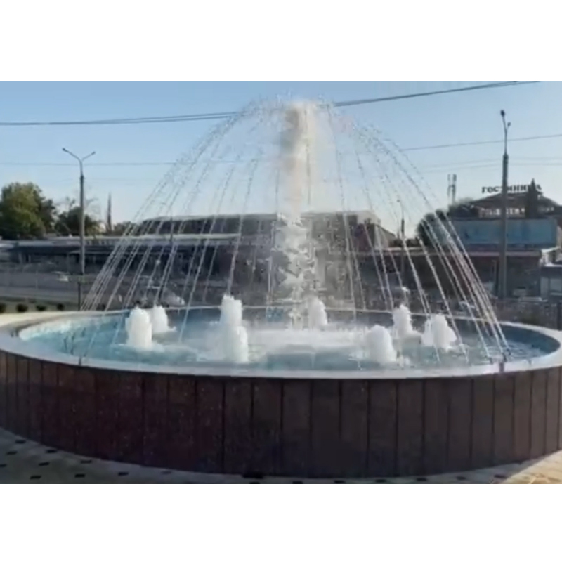 Wonderful Round Pool Fountain