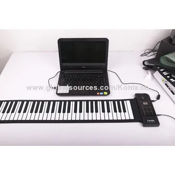 Children musical instruments electric roll up piano