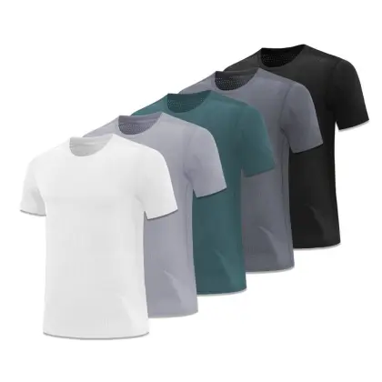 Men Short Sleeve Crew Neck T Shirt