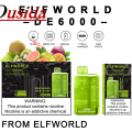 Elf Bar World DE6000 Puffs UK Großhandel