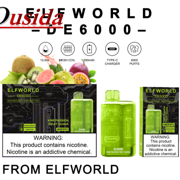 Elf Bar World DE6000 Puffs UK Wholesale