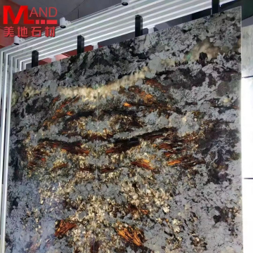 Dielianjinhua Luxury Stone Marble Background Wall Slab