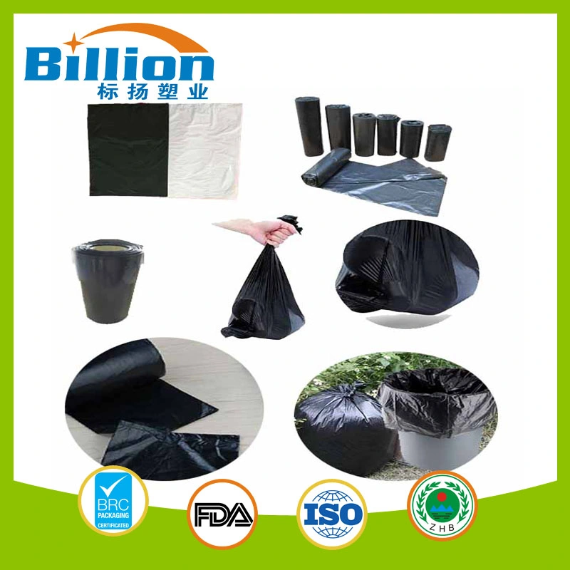 Good Quality Heavy Duty Plastic Shopping T Shirt Rolling Bags