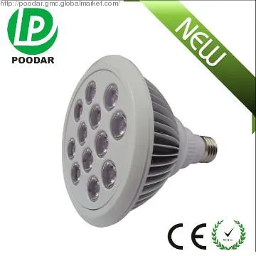 220 volt led lights 18w led dimmable par38 12pcs bridgelux  led