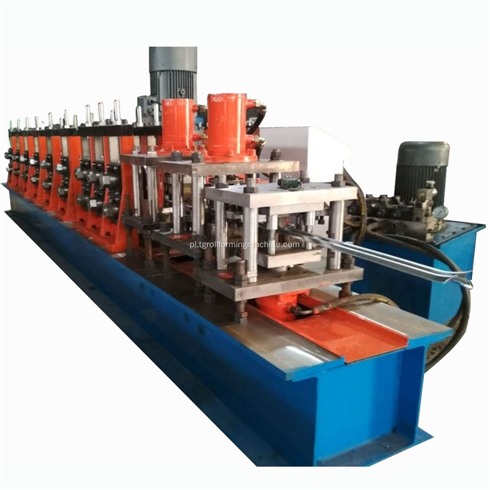 W Type Palisade Security Fence Roll Forming Machine