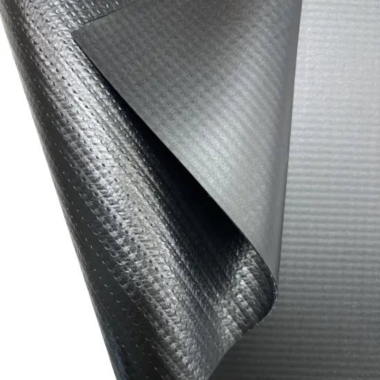 High-Quality Heavy Duty PVC Coated Tarpaulin Fabric for High Speed Roller Shutter Doors