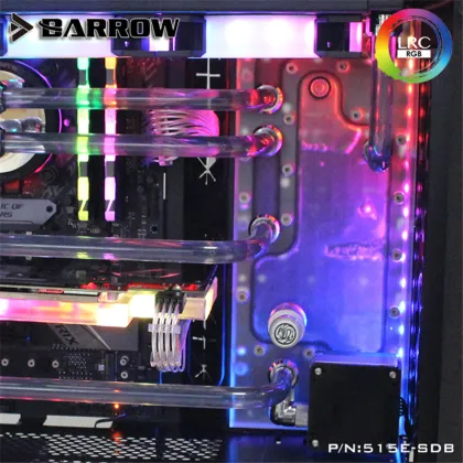 Phanteks 515E/515ETG Chassis with Water Cooling Kit for Custom PC Build