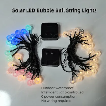 Starry Fairy LED Bubble Ball String Lights