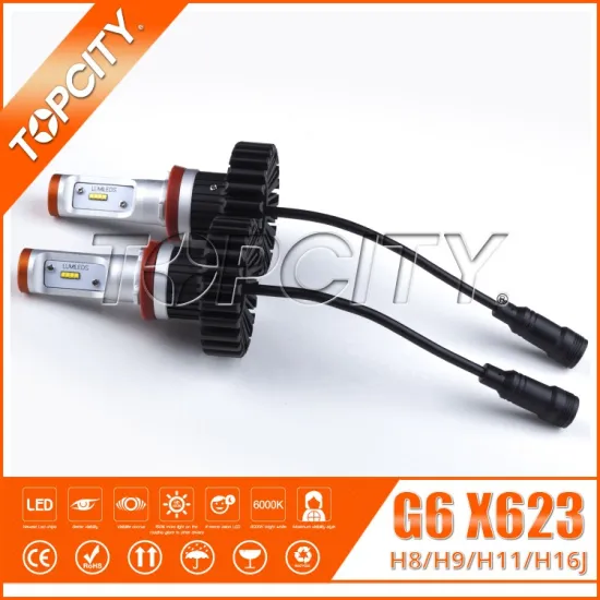 High Power Brightness 4800LM 80W H9 H8 H11 LED Headlight Car Conversion Bulb With ZE-S
