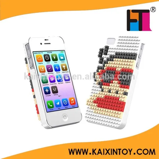 educational toy blocks iPhone 4S/5S case loz diamond building block phone case block